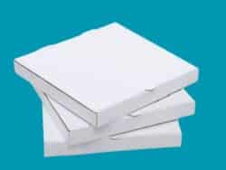 Custom White Pizza Boxes