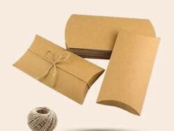 Kraft Pillow Boxes