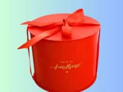 Round Gift Boxes With Lid